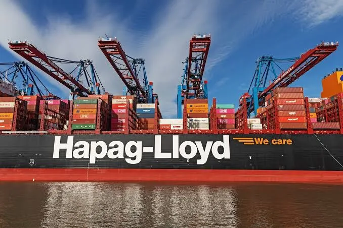 Hapag-Lloyd container ship at the quay