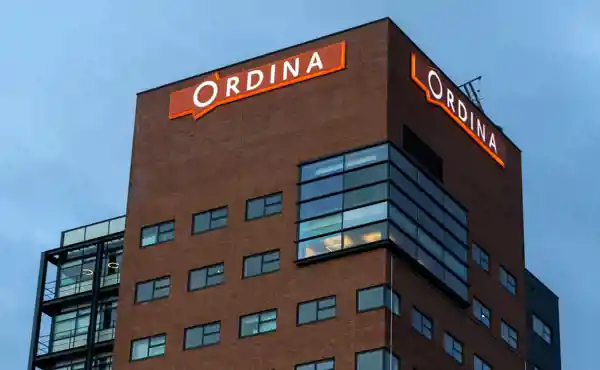 Buitenaanzicht kantoor Ordina